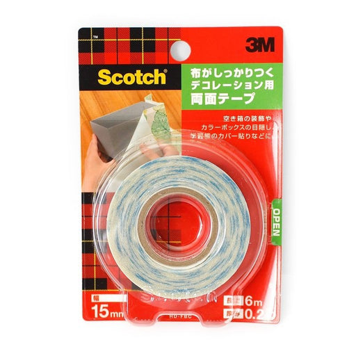 Scotch 3M Deco double-sided tape for fabric HD-FBC 4549395889020 (10 sets)