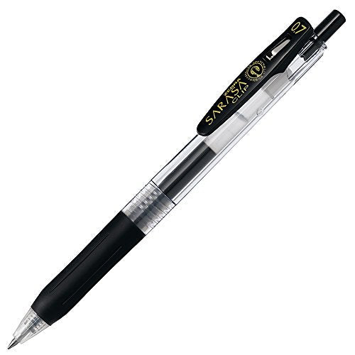 ゼブラ 水性ボールペン サラサクリップ0.7 P-JJB15-BK 黒（10セット）