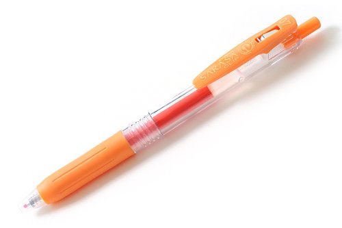 ゼブラ サラサクリップ ０．７ｍｍ オレンジ（10セット）