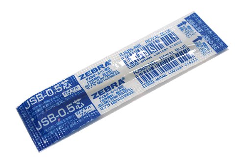 Recambio de bolígrafo de gel JSB-0.5 mina [Azul Real] RJSB5-RBL (10 juegos)