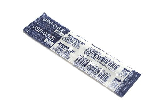 Recambio de bolígrafo de gel JSB-0.5 mina [Azul Negro] RJSB5-FB (10 juegos)