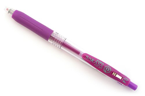 ゼブラ サラサクリップ０．４ｍｍ 紫 １本（10セット）
