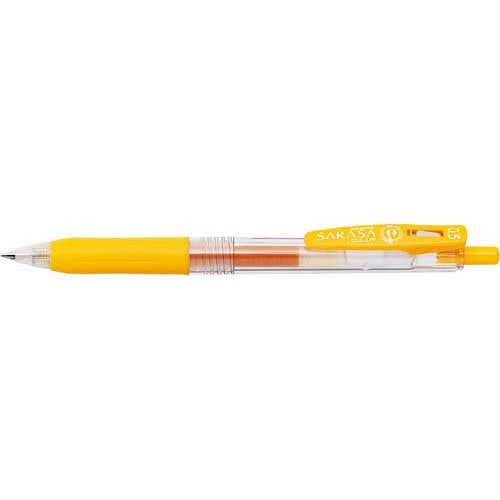 ゼブラ サラサクリップ０．５ｍｍ 黄 １本（10セット）