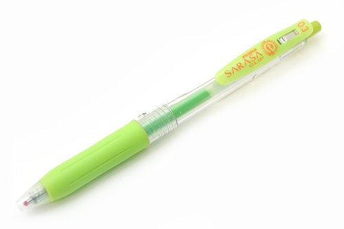 ゼブラ サラサクリップ０．３ｍｍ ライトグリーン １本（10セット）