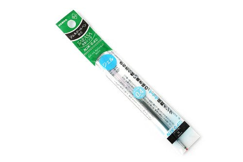 Recambio para bolígrafo Zebra Prefeel NJK-0.4 Mina RNJK4-G Verde (10 juegos)
