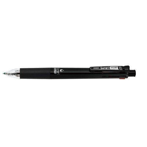 ZEBRAゼブラ スラリマルチ 4色ボールペン0.7 + シャープ 黒 B4SA11-BK 1本（10セット）