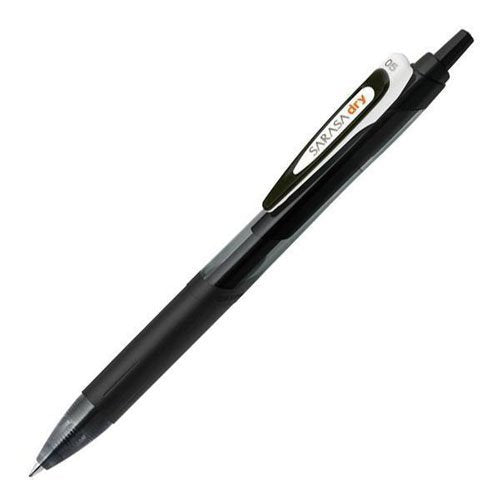 ゼブラ ZEBRA ゲルインクボールペン サラサ ドライ （0.5mm） 【ブラック】 JJ31-BK（10セット）