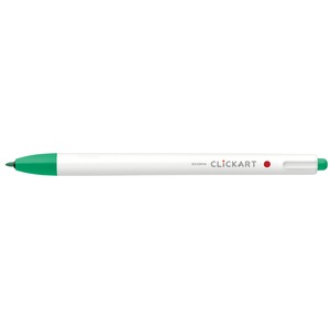 ゼブラ クリッカート 緑 WYSS22-G ゼブラ 4901681382149（10セット）