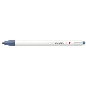 ゼブラ クリッカート ブルーグレー B-WYSS22-BGR（10セット）