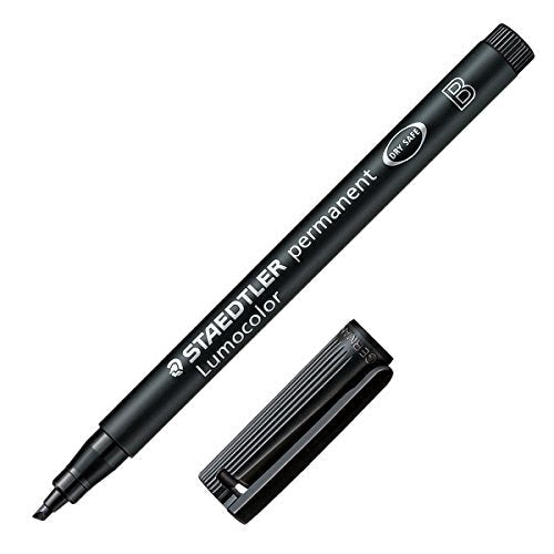 Staedtler Lumocolor Pen (berasaskan minyak) B Kuning (10 set)