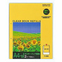 コクヨ/ｸﾘﾔｰﾌﾞｯｸ替紙A4 4901480043494（10セット）