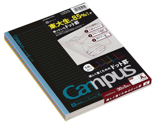 KOKUYO Campus Black Color 5P AK No-3CDATNX5 (10 sets)
