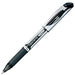 ぺんてる Pentel ゲルインキボールペン エナージェル 1.0mm シルバー軸 黒インキ BL60-A（10セット）