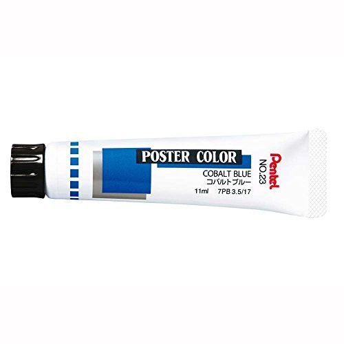 ぺんてる Pentel ポスターカラー コバルトブルー WPR-T23（10セット）