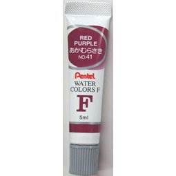 Pentel Enogu F tube laminé aquarelle Akamurasaki WFR-T41 (10 jeux)