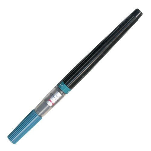 ぺんてる Pentel 筆ペン アートブラッシュ XGFL-114 ターコイズ（10セット）