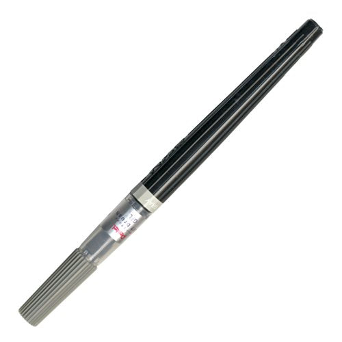 ぺんてる Pentel 筆ペン アートブラッシュ XGFL-137 グレー（10セット）