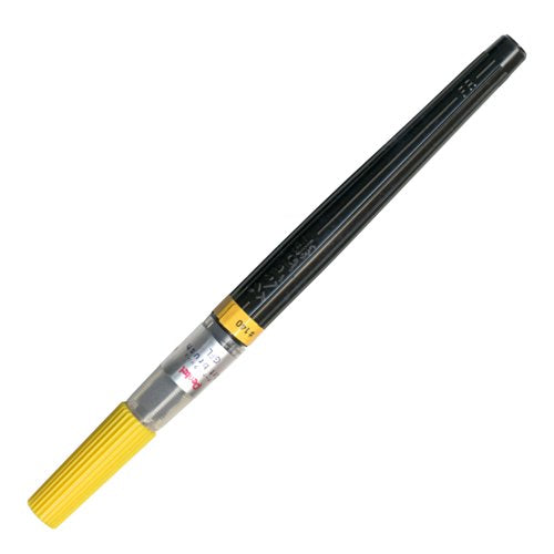 ぺんてる Pentel 筆ペン アートブラッシュ XGFL-140 イエローオレンジ（10セット）