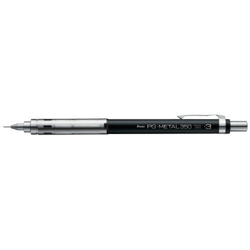ぺんてる Pentel ＰＧメタル０．３　ブラック PG313-A　4902506376275（10セット）