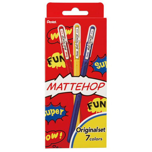 Set Pentel Matt Hop 7 Shoku A K110-V7STA 4902506413840 (5 set)