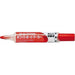 ぺんてる Pentel パック入りホワイトボードマーカー ノックル 丸芯 中字 赤インキ XMWLM-B（10セット）