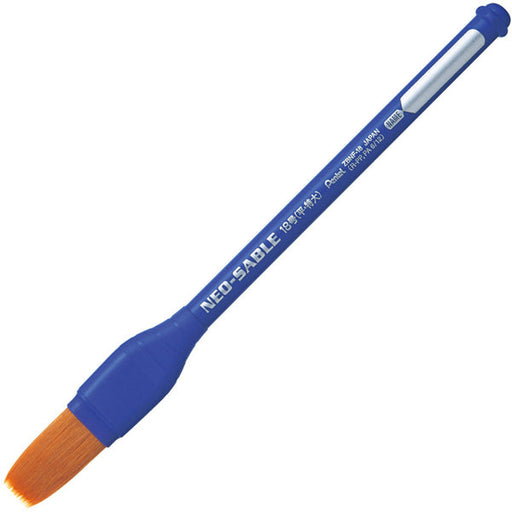 Pentel Paintbrush Neo Sable XZBNF-18 Pincel Plano N° 18 (10 juegos)