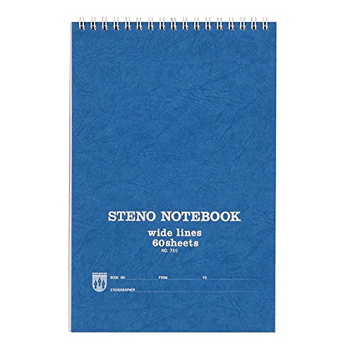 Maruman Steno Book 9 mm liniert N750 (10 Sätze)