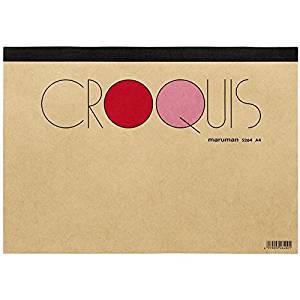 マルマン スケッチブック A4 クロッキーパッド クリームクロッキー紙 S264（10セット）
