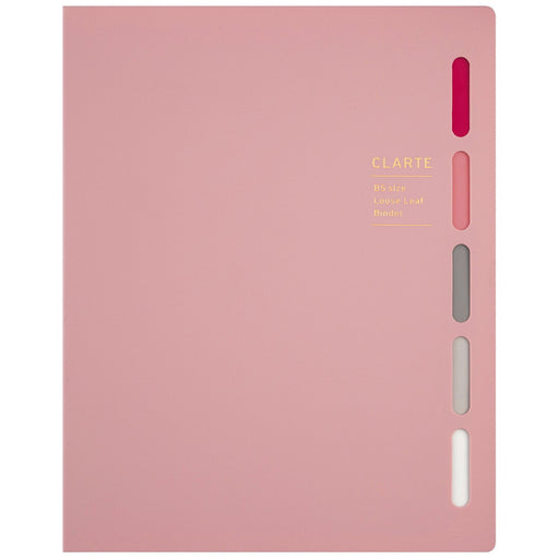 Maruman B5 Ordner Clarte Pink F311-08 (10 Sets)