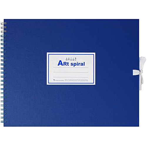 Maruman F3 Sketchbook Art Spiral 24 fogli di carta da disegno spessa blu S313-02 (set da 10)