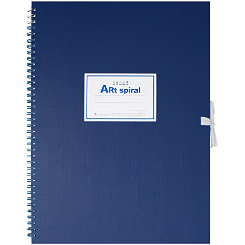 Maruman F4 Sketchbook Art Spiral 24 fogli di carta da disegno spessa blu S314-02 (set da 10)