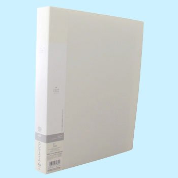 リクエスト クリヤーブック A4判タテ型（40ポケット）【白】 G3202-0（10セット）