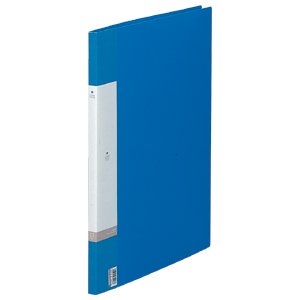 リヒトラブ クリヤーブック G-3214-8 A3S 青（10セット）