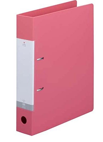 リヒトラブ D型リングファイル G2240-3 赤 A4S 450枚（10セット）