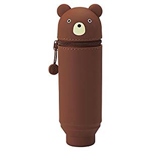 Lihitlab SMART FIT PuniLabo Stand Pencil Case Bear A-7712-1 (10 sets)