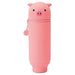 Lihitlab SMART FIT PuniLabo Stand Pencil Case Pig A-7712-5 (10 sets)