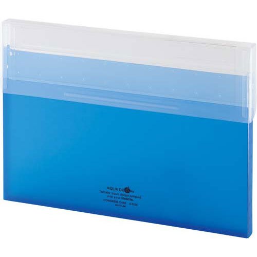 Lihitlab Congress Case A4 Thin Blue A5035-8 (10 conjuntos)