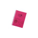 Lihitlove Quaderno ad anelli intrecciati A6 17 fori Rosso N1664-3 (10 set)