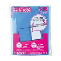 F-3006-5P-20 ルーパーファイル＜５冊パック＞ F-3006-5P-20 リヒトラブ 4903419114671（10セット）