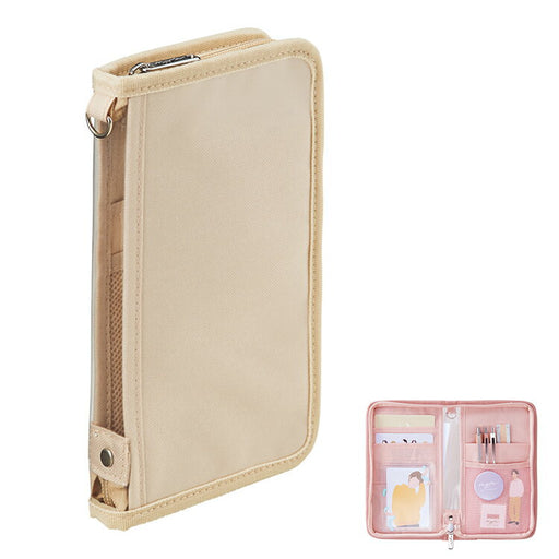 Licht Love Pochette de décoration en mousseline de soie Beige A-3302-16 4903419847128