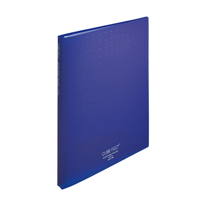 CUBE FIZZ キューブフィッツ クリヤーブック＜ポケット交換タイプ＞ N-7015-11 ネイビー リヒトラブ 4903419336288（10セット）