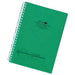 Lihitlove Twisted Ring Notebook A5 24 huller Grøn N1658-7 (10 sæt)