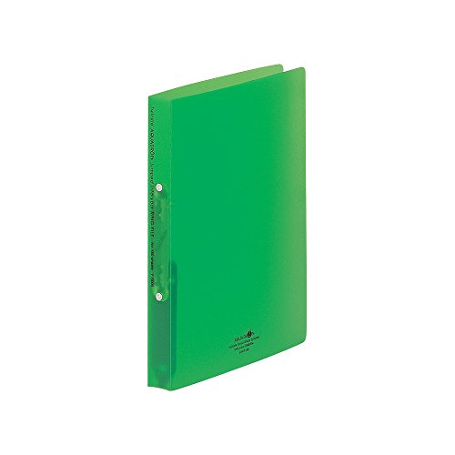 リヒトラブ アクアドロップス リングファイル A4 2穴 黄緑 F5005-6（10セット）