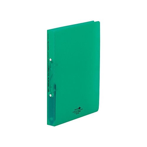 リヒトラブ アクアドロップス リングファイル A4 2穴 緑 F5005-7（10セット）