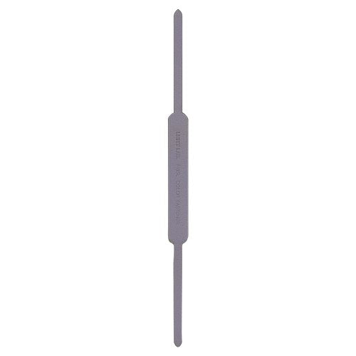 Lihitlove Paper Zipper F-8SL-50 Gris 50 pièces (10 ensembles)