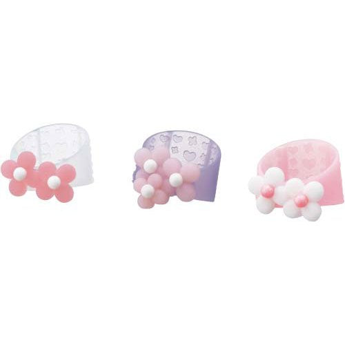 Plus Vingerwieg Meklicco Sweet M Maat 3 Stuks Bloem Roze 35-910 (Set van 10)