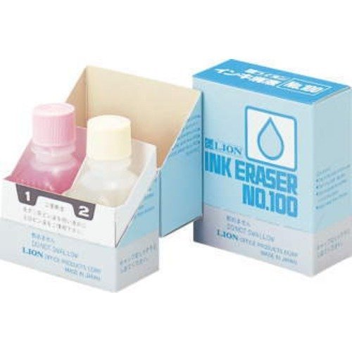 Lion Office Equipment Ink Eliminator for Fountain Pens No.100 (10 sets)
