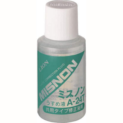 Lion Office Equipment LION 27441 [Misnon Misnon Thin Liquid A-24T 24ml] (10 sets)
