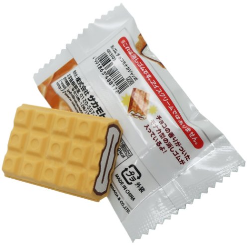 Sakamoto Keshi gomma cioccolato monaka jumbo 43813101 4991863488172 (10 set)