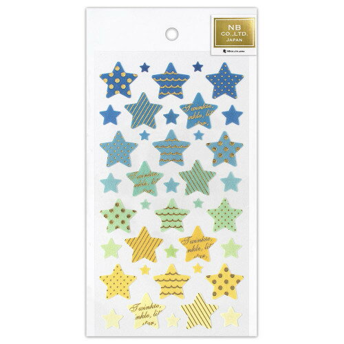 エヌビー 不織布シールスター 5374104　4909510187729（10セット）
